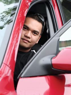 LifeSafer Ignition Interlock Driver In Car