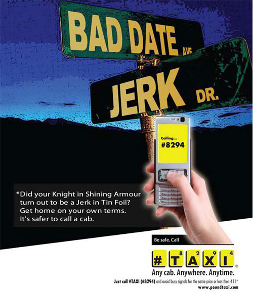 Need a Ride Home? Just call TAXI.