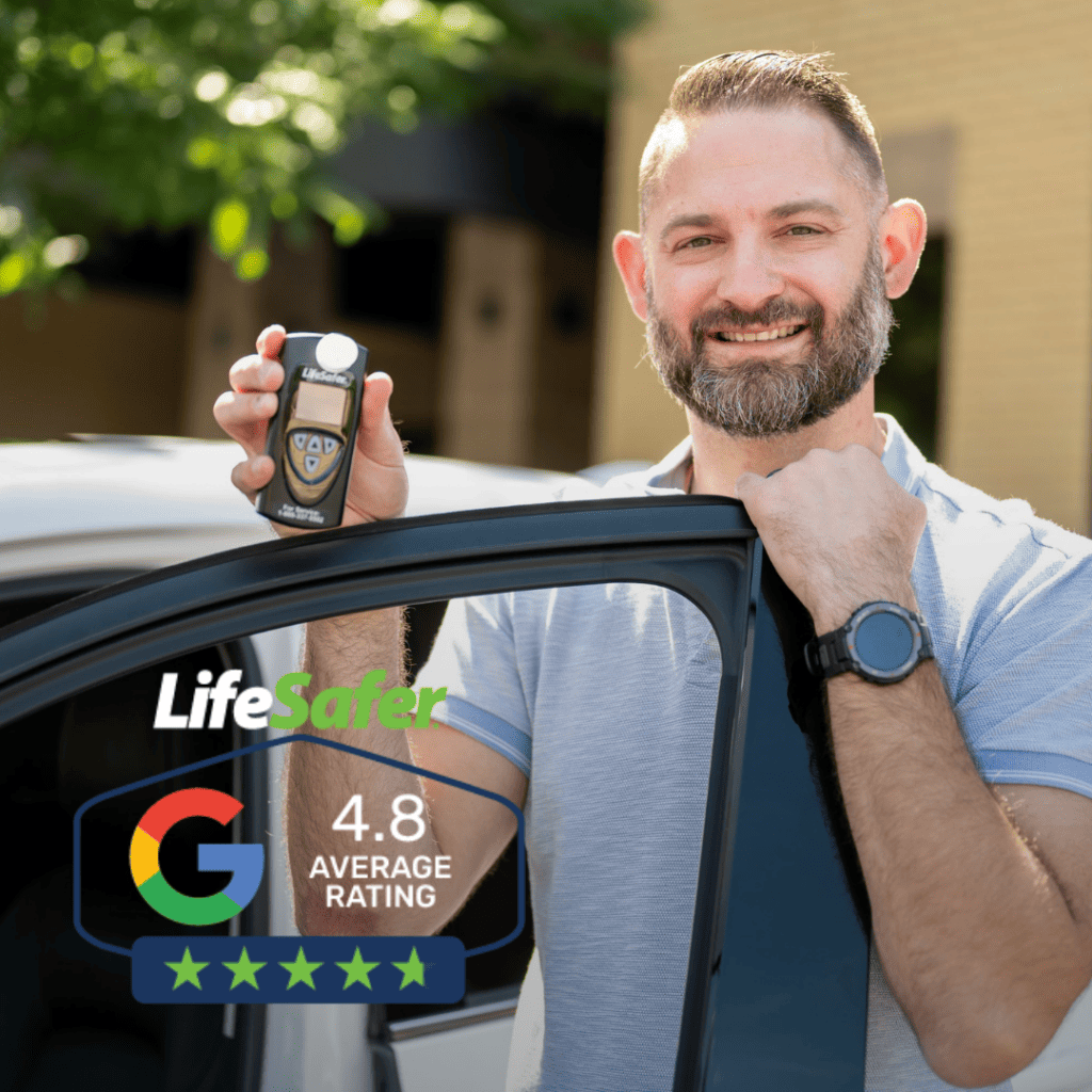 Customers reviewing LifeSafer Ignition Interlock on Google, share their positive feedback about their experience with the device and service