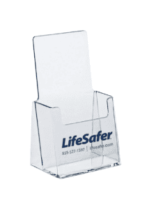 lifesafer rack card holder