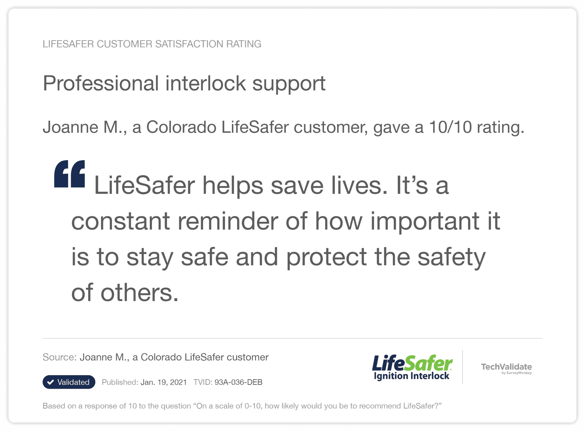 Your Complete Ignition Interlock Customer Experience LifeSafer