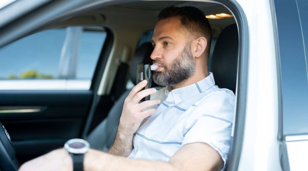 How does a LifeSafer breathalyzer work? The user blows into a mouthpiece, which channels the breath into a sensor chamber. Inside, the alcohol content is measured based on its chemical reaction with the sensor. The device then processes this data and displays the blood alcohol concentration (BAC) on a digital screen.